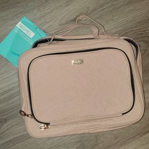 Nishel Amazon makeup case Dusty Rose color